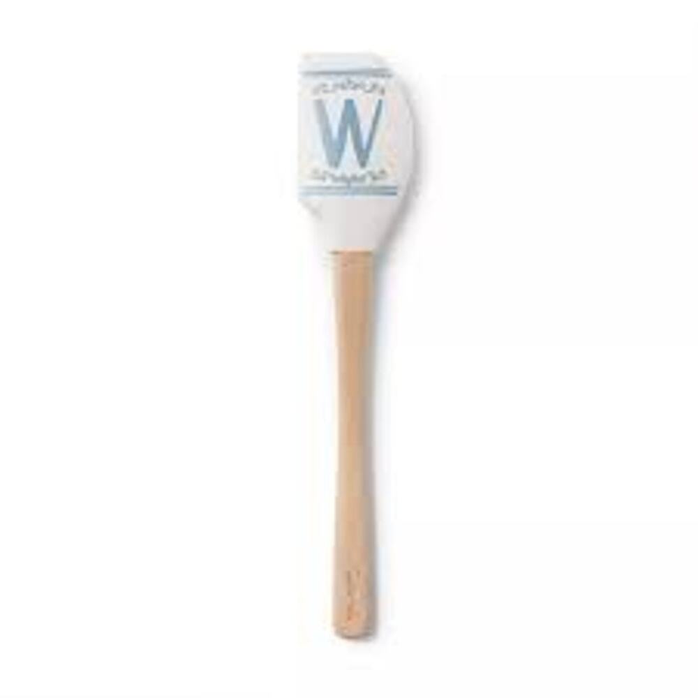 NEW Sur La Table Monogram Silicone Head Spatula Letter "W"